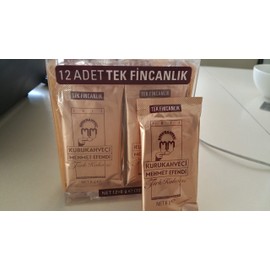Kurukahveci Mehmet Efendi Turkish Ground Coffee Single Sachets