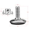 NATEE 20pcs Adjustable Feet Furniture Leveling Foot Aevc T Nut