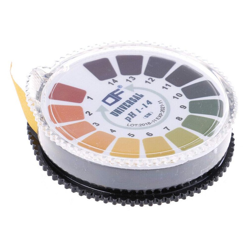 PH Test Paper, Roll Type, 16.4 ft (5 m), Litmus