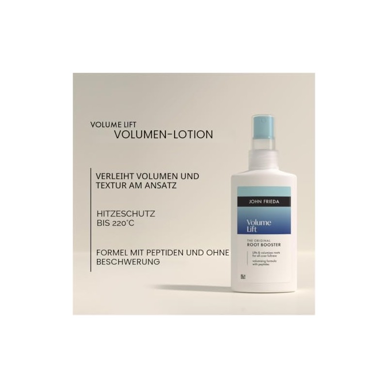John Frieda Volume Lift Root Booster Volumising Lotion | Brings