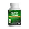 Behalal Organics Moringa Oleifera 500mg Vegan Capsules 100 Count
