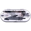 8-Piece Geometry Set Compass Geometry Kit Including Protractor Compass Pencil