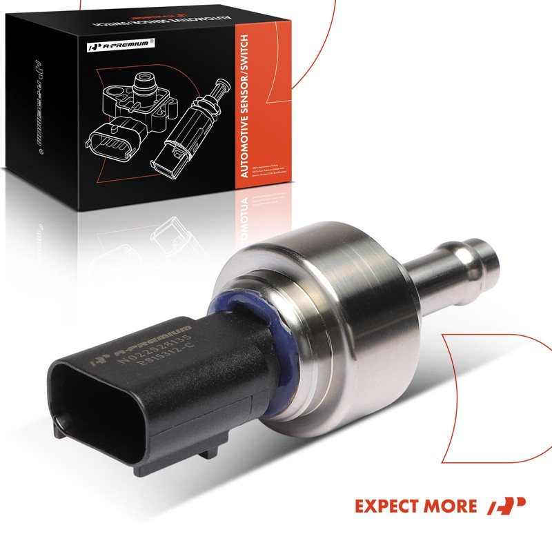 A-Premium Manifold Pressure MAP Sensor [3 Blades] Compatible with Freightliner