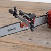 Sharp on Guide for Chainsaw Chains.