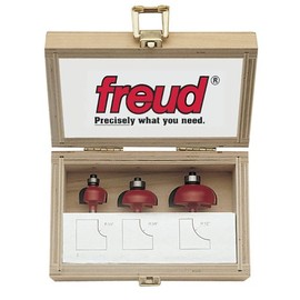 Freud 89-550 3-Piece Cove Router Bit Set