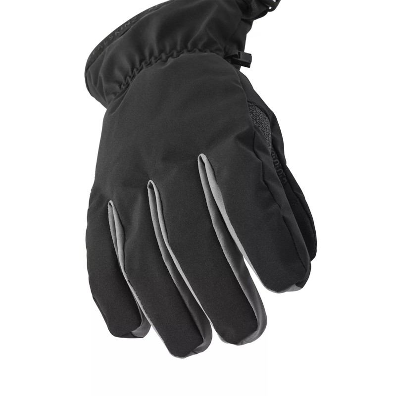 SEALSKINZ Drayton Waterproof Lightweight Gauntlet Glove, Black, Small