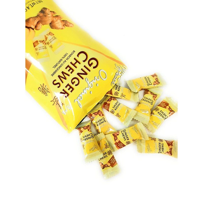 Ginger Chews (3packs) - Delicious Ginger Candies - Soft &