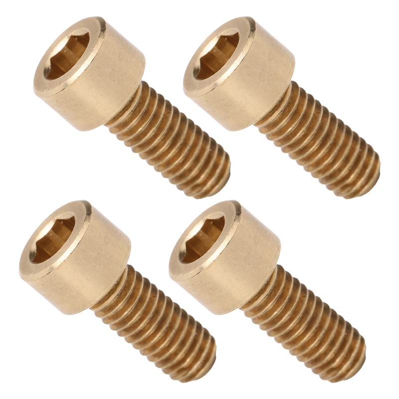50Pcs Cap Hex Socket Screw Copper Fastener Hardware Tools Industrial