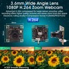 ELP Camera 1080P Webcam H.264 Low Light USB Camera Mini