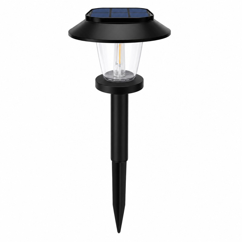 Solar Pathway Lights for Outdoor Decor – Waterproof Tungsten-Style Garden