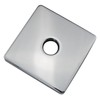 DGBRSM Shower Flange Cover 3.5 Inch Extra Large Square Escutcheon
