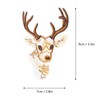 Deer Patches, 12 PCS Embroidery Patch Deer Applique Deer Head