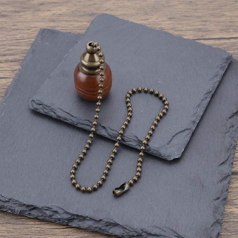 ECSiNG 3 Pieces 3.9 x 2.3 cm Decorative Wooden Pull