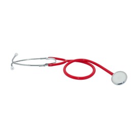 Flat head stethoscope in various colours, Nickel-free aluminium-plastic combination, ultra-light and super acoustics, Flexible Y-tube with chest piece, Ideal for doctors, nurses and for private use