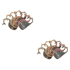 DOITOOL 14pcs Wooden Closet Dividers Whale-shaped Nursery Organizer for Clothes Easy to Use Wardrobe Dividers with Bag for Newborn to Months