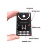 Sketchmark Original Stainless Steel Bookmark Stencil - Credit Card Tool