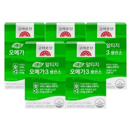 Korea Eundan Vegetable Altige Omega-3 Balance 830mg / 고려은단 식물성 알티지 오메가3 밸런스 830mg X 30캡슐 5개/ DY