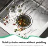 Kitchen Sink Strainer, 3 Pack Stainless Steel Sink Drain Strainer,