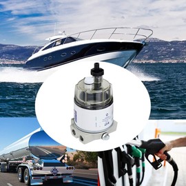 MotorMinds Fuel Filter, Marine Filter, R12T Boat Marine Rotation Fuel Filter Water Separator Suitable for Speedboat