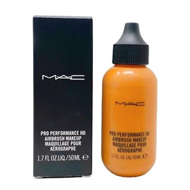 MAC Pro Performance HD Airbrush Makeup - Genuine Orange (1.7 Fl Oz/50 mL)