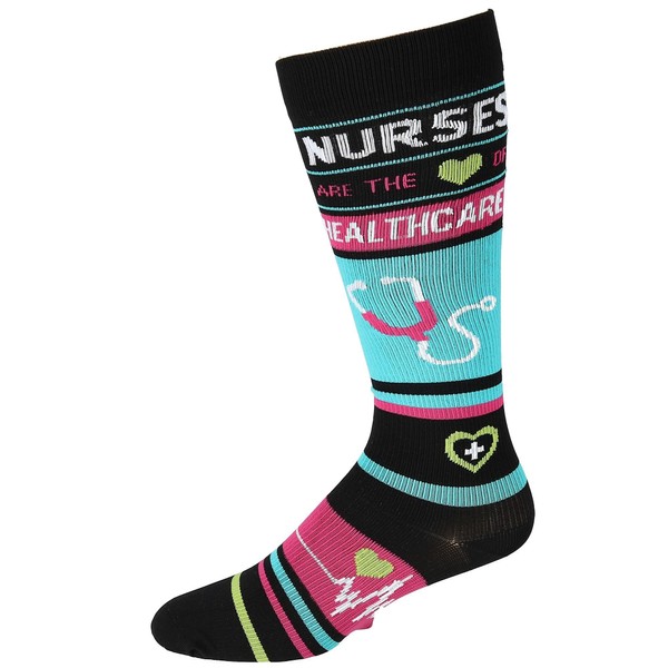 Think Medical Women's 10-14mmHG Compression Socks (Nurse Healthcare Black)