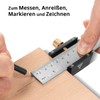 STAHLWERK Angle Stop Ruler | Marking Gauge | Marking Gauge