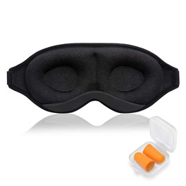 GWAWG Blackout Eye Mask for Sleeping Ultra Thin Sleep Mask for Women Men Sleeping Mask for Side Sleepers Smooth Skin-Friendly Smooth Lycra Fabric 3D Contoured Cup Blindfold for