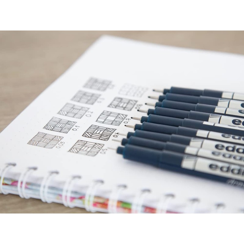 edding 1880 profipen - black - 10 pens - line