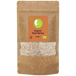 Organic Pearl Barley -Certified Organic- by Busy Beans Organic (500g)