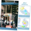 GRIRIW Anti-Collision Window Sticker Static Glass Clings PVC Window Clings