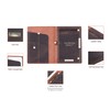 Fasjosma Leather Golf Scorecard Holder with Elastic Pencil Clip and