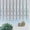 heimtexland Jacquardstore Typ559 Curtain 100 x 750 cm White Various Sizes