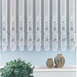 heimtexland Jacquardstore Typ559 Curtain 100 x 750 cm White Various Sizes