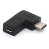 Right Angle USB C Male to Micro USB Female OTG