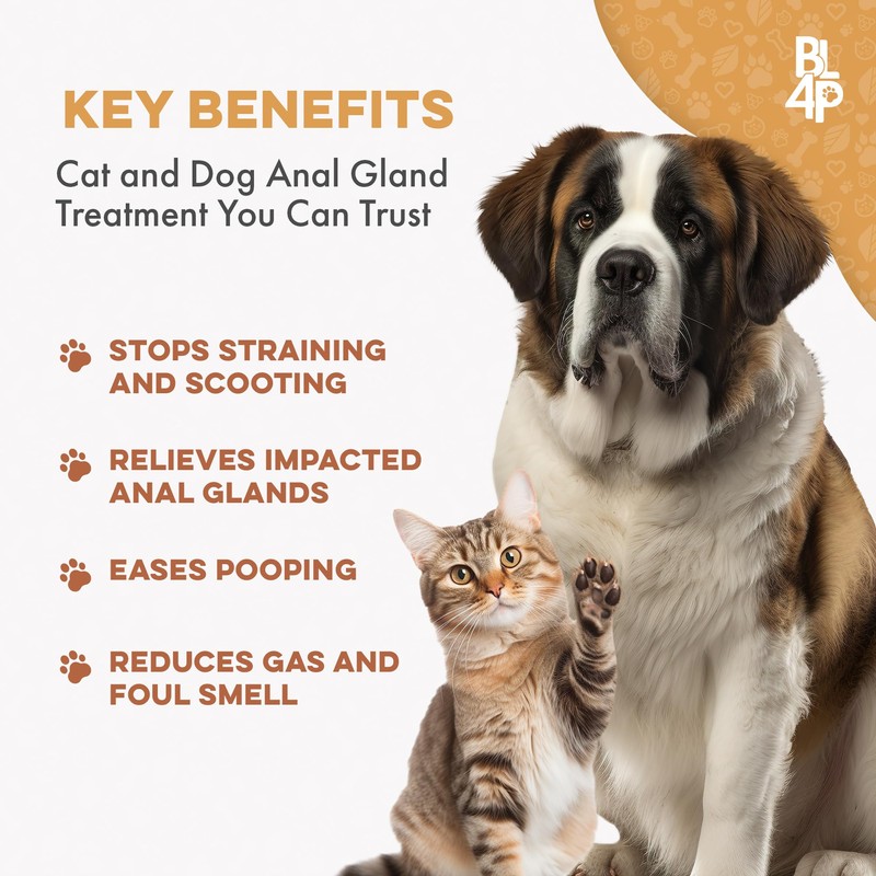 Scoot Stopper for Dogs & Cats – Natural Anal Gland