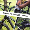 Bicycle Key Dial Lock 5 Digit Wire Lock 47.2 inches