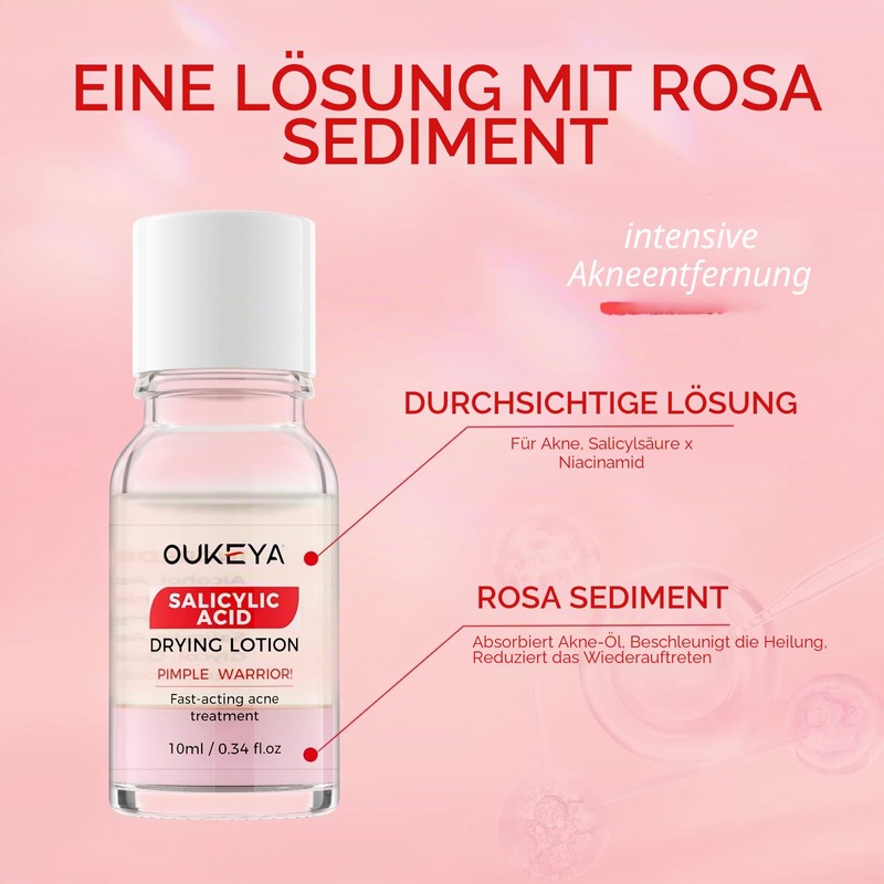 OUKEYA 2 x 10 ml Soothing & Matting Face Lotion