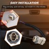 LED License Plate Light Kit with Bulb and Wiring for