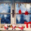 PRETYZOOM 24 Pcs Santa Claus Ornament Mini Santa Figure Tiny