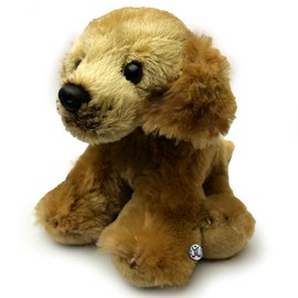 Cockerpoo Cuddly Toy Doodle Dog Golden Retriever Plush Cuddly Dog Dinky - Cuddly Toys *biz