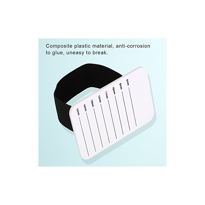 Soporte para pestañas - 8-15 mm Placa de mano para