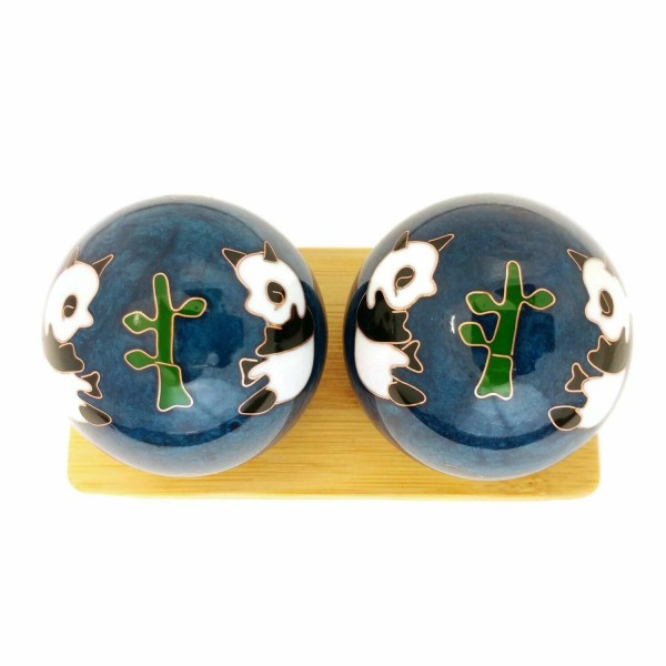 Top Chi Panda Baoding Balls Chiming Chinese Balls for Hand