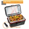 VaygWay 12V Portable Heating Lunch Box Electric Insulated Lunch Box