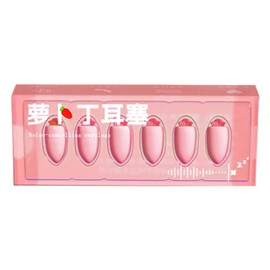 Ear Plugs - Ear Plugs for Sleeping Noise Reduction | Carrot Shape Sound Blocking Earbuds with Storage Case Hearing Protection for Snoring Concerts Travel