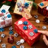 140 Pieces Mini Christmas Gift Bows for Wrapping Matte Christmas