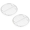 7½ Inch Steaming Cooking Racks, E-far Stainless Steel Round Baking