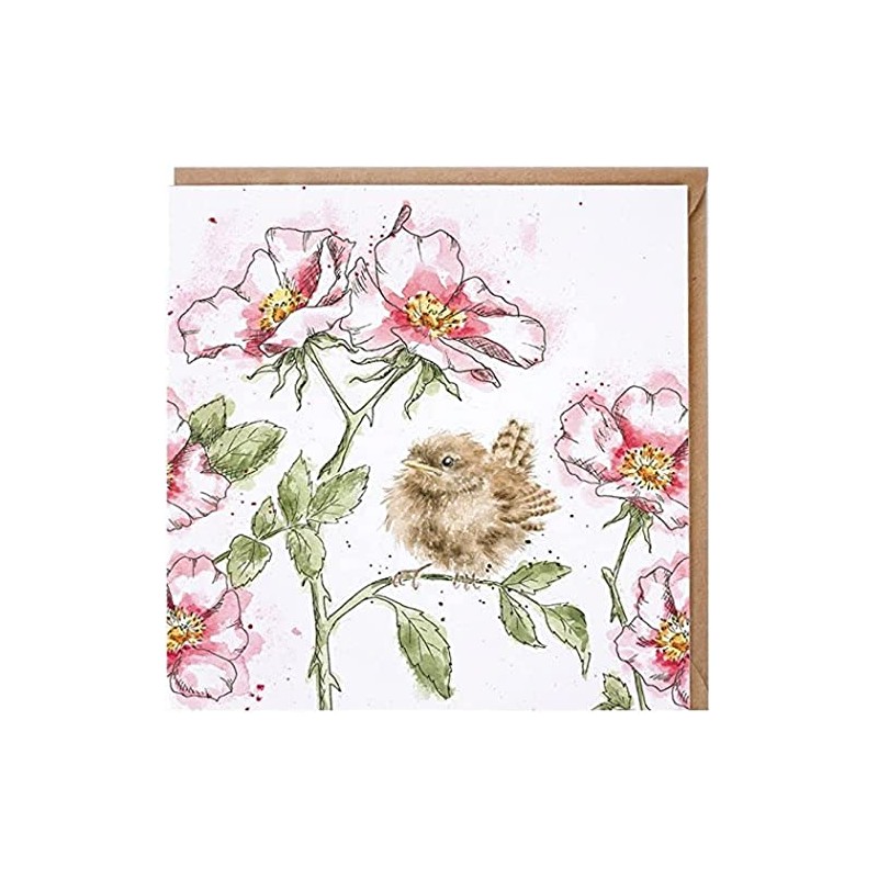 Wrendale Designs - 'The Rose Garden' Card