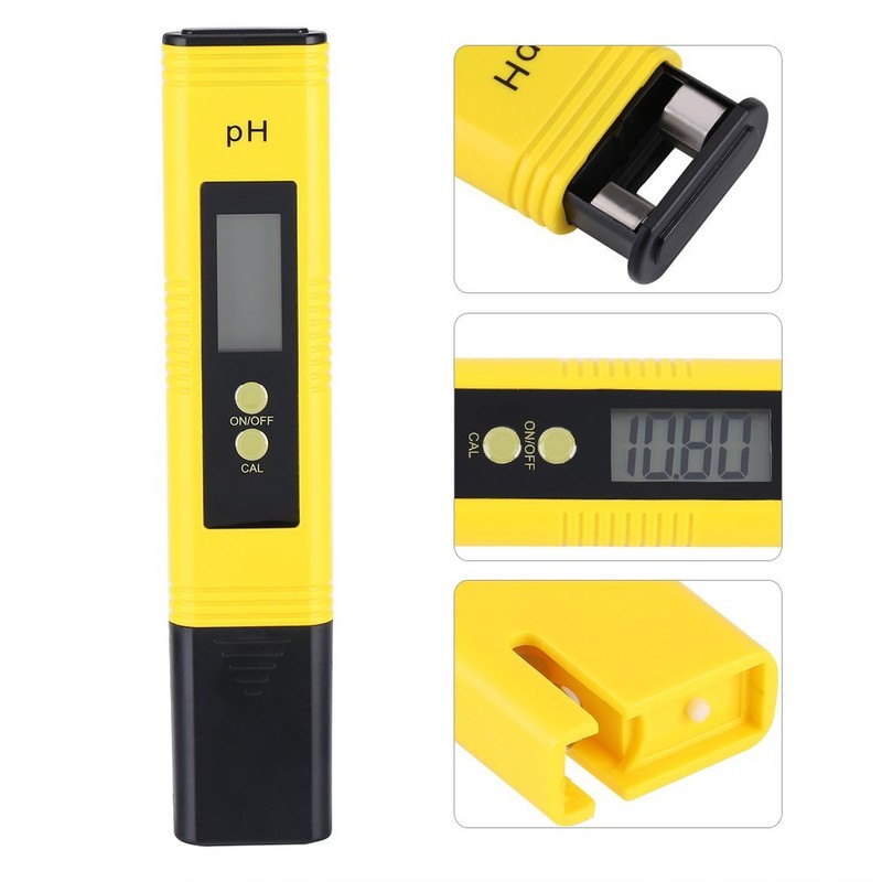 0.01 Resolution Digital PH Meter, Protable LCD Automatic PH Meter