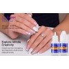 Pegamento Uñas Postizas Puntas Acrilicas Super Fuerte 5x3g