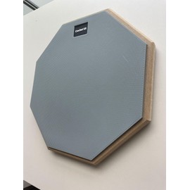 Drum Practice Pad for drumming drum pad and sticks 12 In, Single Sided, Stand Mountable
